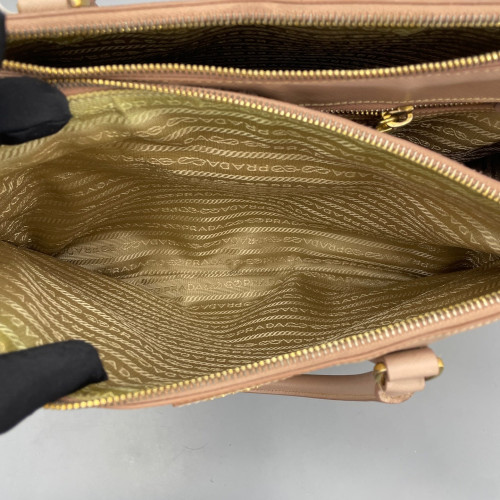 Prada Galleria Tote Saffiano Calfskin Nude Pink