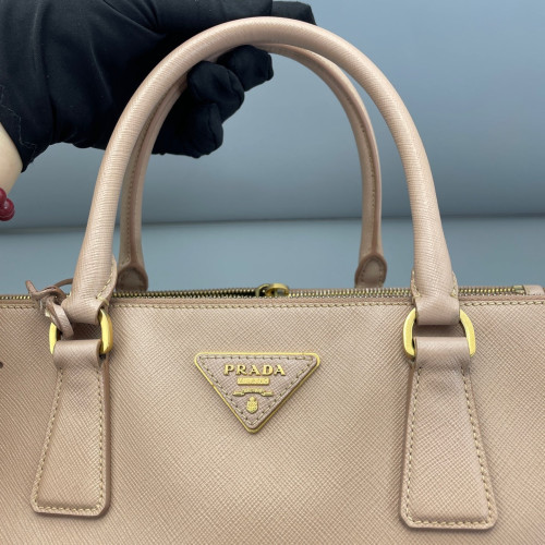 Prada Galleria Tote Saffiano Calfskin Nude Pink