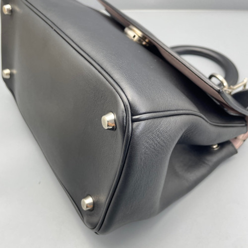 Dior Two-Way Bag Calfskin Black Dior Two-Way Bag Calfskin Black