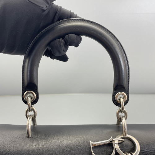 Dior Two-Way Bag Calfskin Black Dior Two-Way Bag Calfskin Black