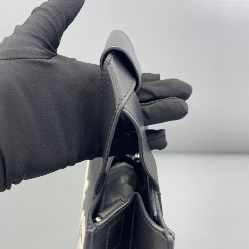 Dior Sac Plat Calfskin Black Dior Sac Plat Calfskin Black