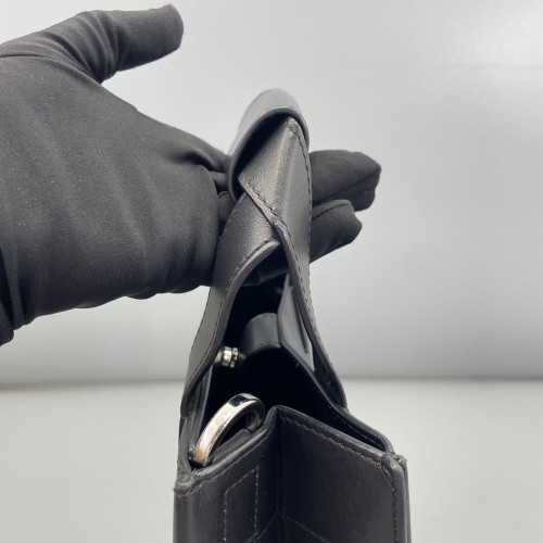 Dior Sac Plat Calfskin Black Dior Sac Plat Calfskin Black