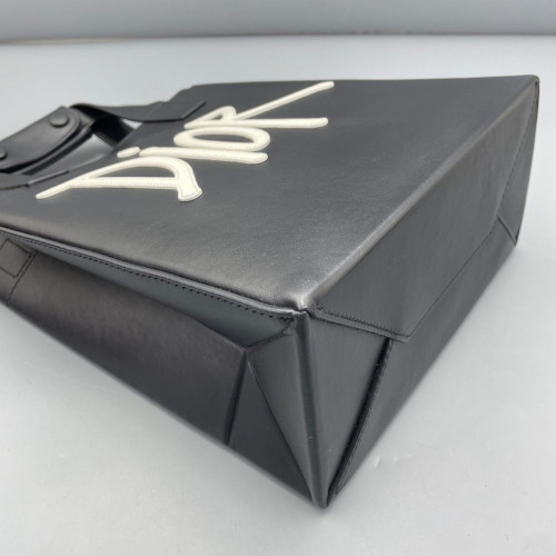 Dior Sac Plat Calfskin Black Dior Sac Plat Calfskin Black