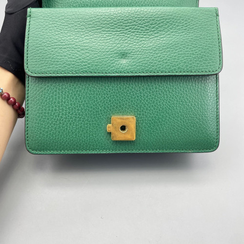 Gucci Small Dionysus Grained Calfskin Green
