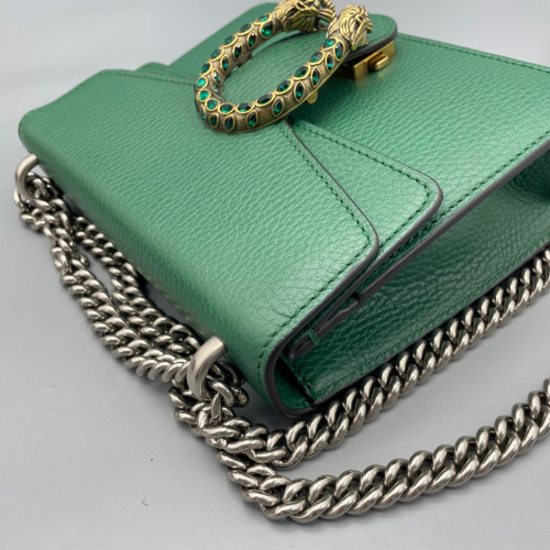Gucci Small Dionysus Grained Calfskin Green