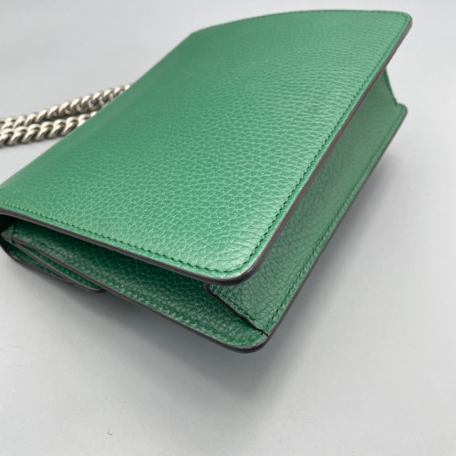 Gucci Small Dionysus Grained Calfskin Green