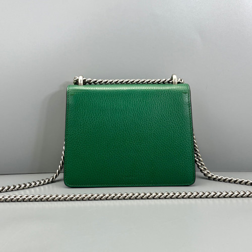 Gucci Small Dionysus Grained Calfskin Green