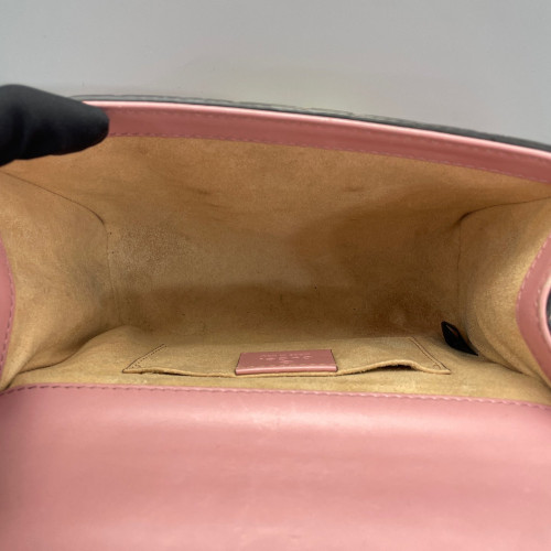 Gucci Small Padlock Shoulder Bag Guccissima Pink Gucci Small Padlock Shoulder Bag Guccissima Pink