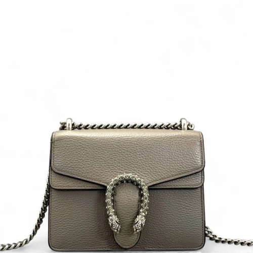 Gucci Small Dionysus Grained Calfskin Grey Gucci Small Dionysus Grained Calfskin Grey