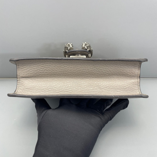 Gucci Small Dionysus Grained Calfskin Grey Gucci Small Dionysus Grained Calfskin Grey