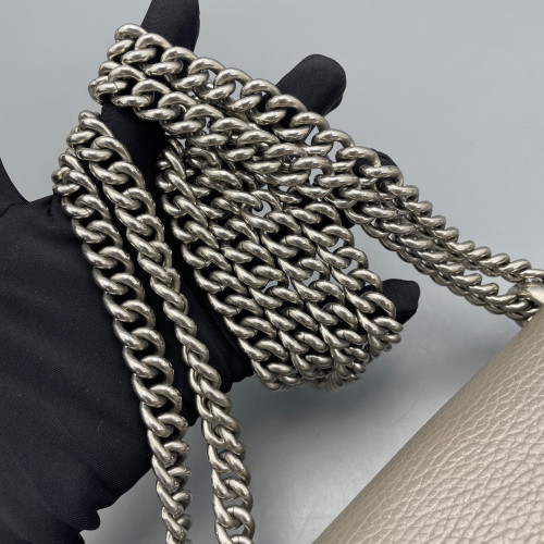 Gucci Small Dionysus Grained Calfskin Grey Gucci Small Dionysus Grained Calfskin Grey