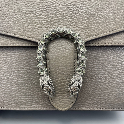 Gucci Small Dionysus Grained Calfskin Grey Gucci Small Dionysus Grained Calfskin Grey