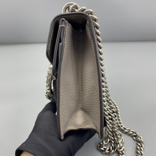 Gucci Small Dionysus Grained Calfskin Grey Gucci Small Dionysus Grained Calfskin Grey