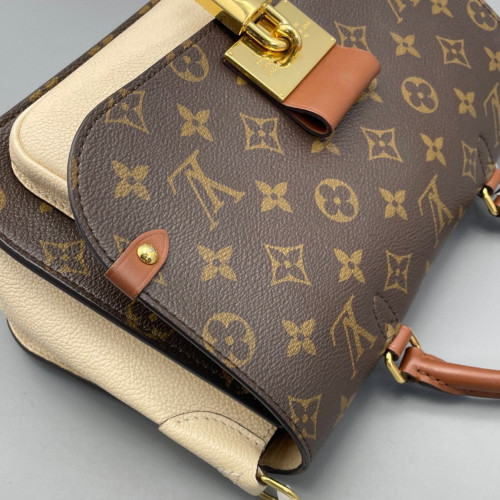 Louis Vuitton Vaugirard Monogram Brown White