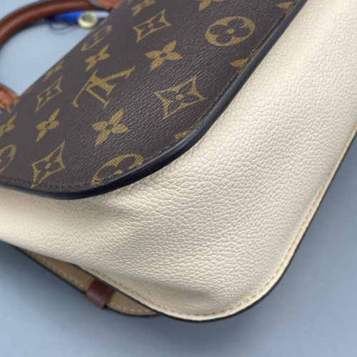 Louis Vuitton Vaugirard Monogram Brown White