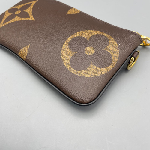 Louis Vuitton Trio Puch Reverse Monogram Brown