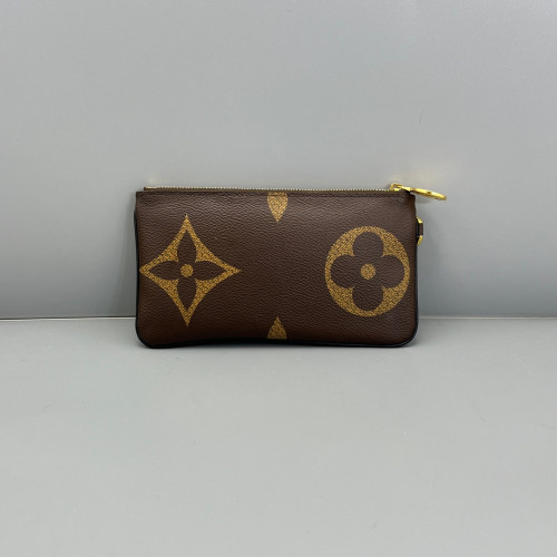 Louis Vuitton Trio Puch Reverse Monogram Brown