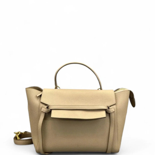 Celine Mini Belt Bag Calfskin Natural Tan