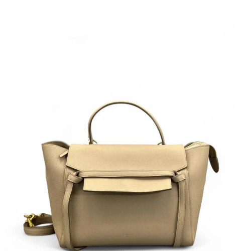 Celine Mini Belt Bag Calfskin Natural Tan