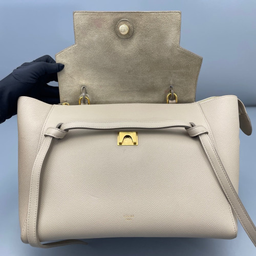Celine Mini Belt Bag Calfskin Natural Tan