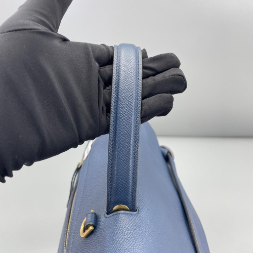 Celine Mini Belt Bag Calfskin Dark Blue