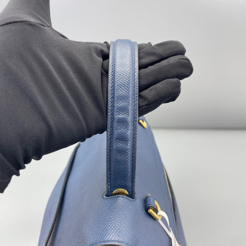 Celine Mini Belt Bag Calfskin Dark Blue