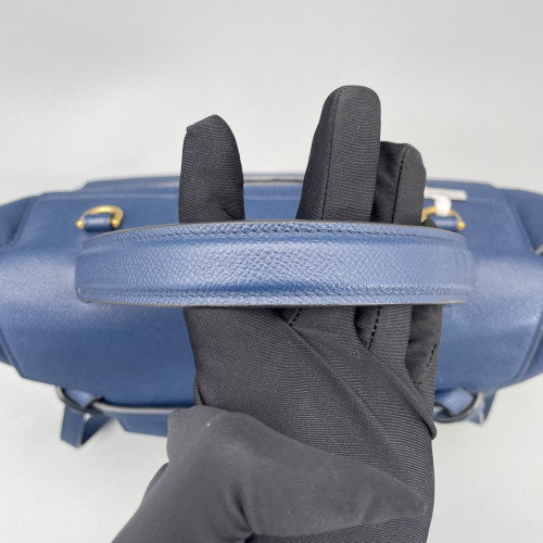 Celine Mini Belt Bag Calfskin Dark Blue
