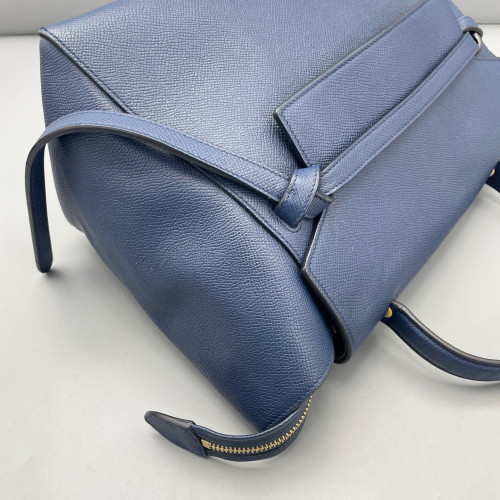 Celine Mini Belt Bag Calfskin Dark Blue