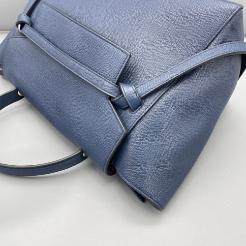 Celine Mini Belt Bag Calfskin Dark Blue