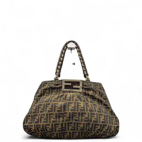 Fendi Chain Hobo FF Brown Fendi Chain Hobo FF Brown