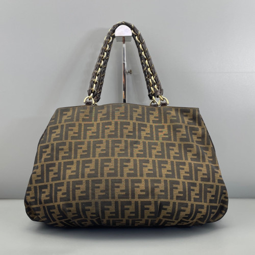 Fendi Chain Hobo FF Brown Fendi Chain Hobo FF Brown