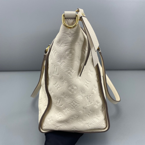Louis Vuitton Lumineuse PM Monogram Empreinte White