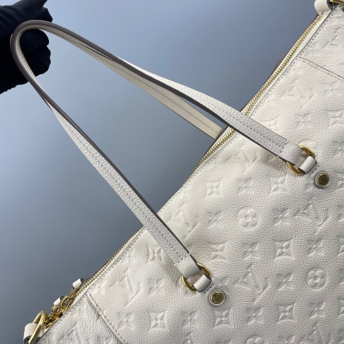 Louis Vuitton Lumineuse PM Monogram Empreinte White