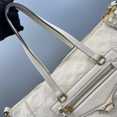 Louis Vuitton Lumineuse PM Monogram Empreinte White