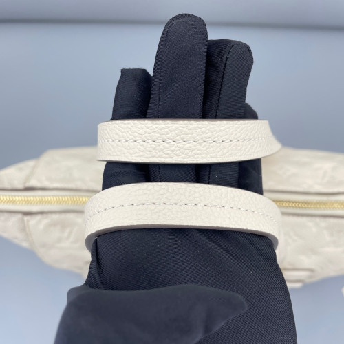 Louis Vuitton Lumineuse PM Monogram Empreinte White