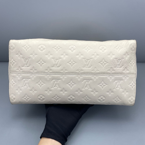 Louis Vuitton Lumineuse PM Monogram Empreinte White