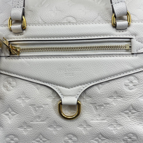 Louis Vuitton Lumineuse PM Monogram Empreinte White