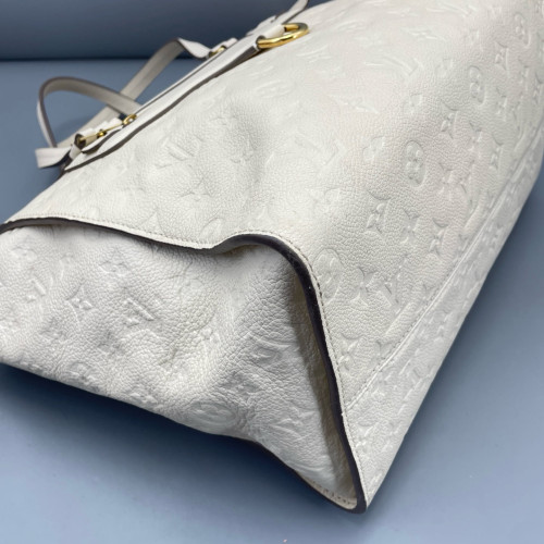 Louis Vuitton Lumineuse PM Monogram Empreinte White