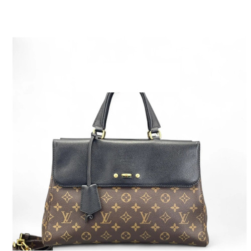 Louis Vuitton Venus Handbag Monogram Brown Black