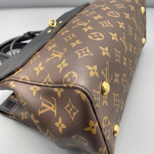 Louis Vuitton Venus Handbag Monogram Brown Black