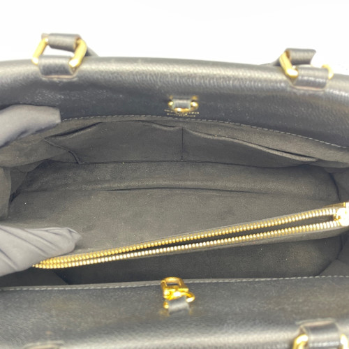 Louis Vuitton Venus Handbag Monogram Brown Black