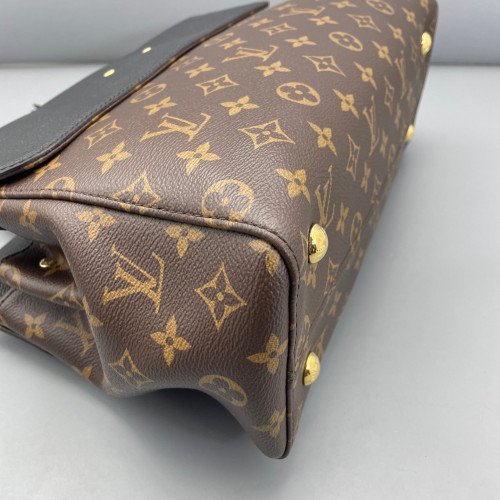 Louis Vuitton Venus Handbag Monogram Brown Black