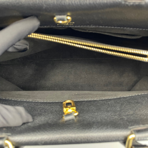 Louis Vuitton Venus Handbag Monogram Brown Black