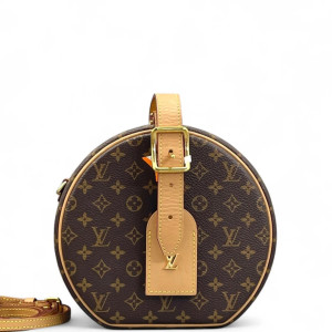 Louis Vuitton Petite Boite Chapeau Monogram Brown