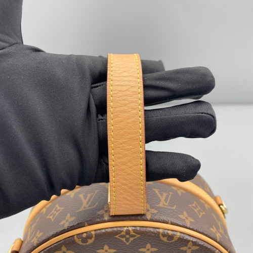 Louis Vuitton Petite Boite Chapeau Monogram Brown