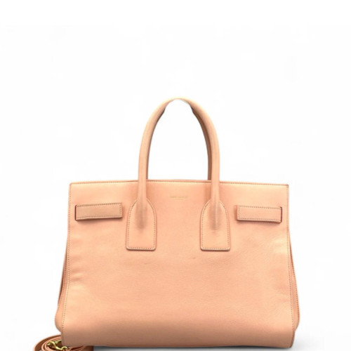 Yves Saint Laurent Medium Sac De Jour Calfskin Pink