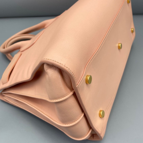 Yves Saint Laurent Medium Sac De Jour Calfskin Pink