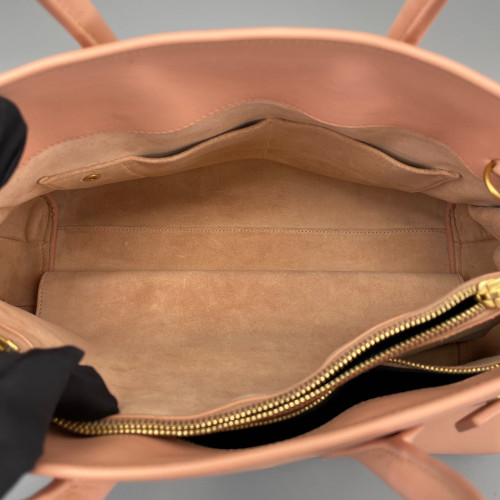Yves Saint Laurent Medium Sac De Jour Calfskin Pink
