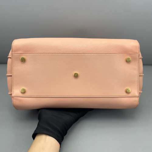 Yves Saint Laurent Medium Sac De Jour Calfskin Pink