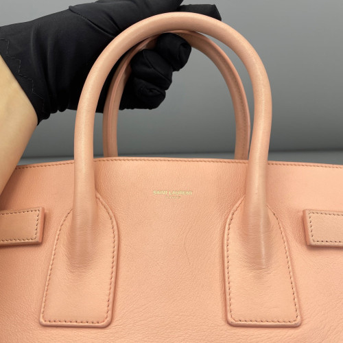 Yves Saint Laurent Medium Sac De Jour Calfskin Pink